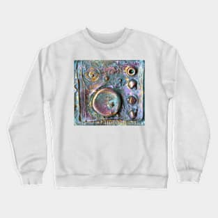 Trash Treasure 5 Found Object Art Crewneck Sweatshirt